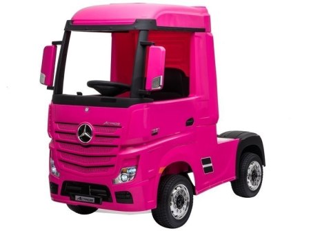 Auto Na Akumulator Mercedes Actros Różowy 4x4 Auto Na Akumulator Mercedes Actros Różowy 4x4
