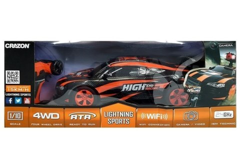 Auto Zdalnie Sterowane Sportowe Pomarańczowe R/C Auto Zdalnie Sterowane Sportowe Pomarańczowe R/C