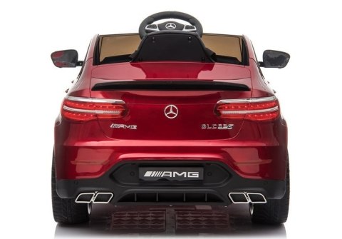 Auto na akumulator Mercedes GLC 63S QLS-5688 Czerwony Lakier 4x4 Auto na akumulator Mercedes GLC 63S QLS-5688 Czerwony Lakier 4x4