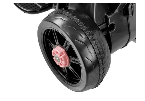 Motor Akumulatorowy na pedały HL-108 Różowy Motor Akumulatorowy na pedały HL-108 Różowy