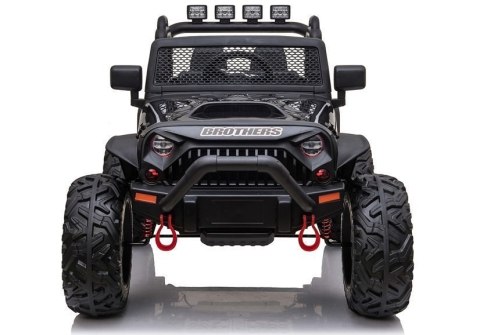 Auto na akumulator Jeep JC666 Czarny Lakierowany Auto na akumulator Jeep JC666 Czarny Lakierowany