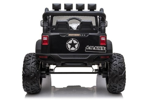 Auto na akumulator Jeep JC666 Czarny Lakierowany Auto na akumulator Jeep JC666 Czarny Lakierowany