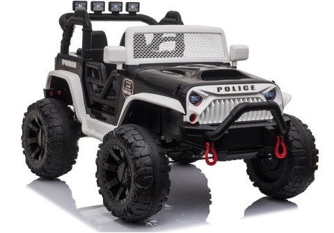 Auto na Akumulator JC666 Policyjny Biały Auto na Akumulator JC666 Policyjny Biały