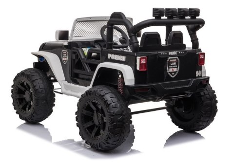 Auto na Akumulator JC666 Policyjny Biały Auto na Akumulator JC666 Policyjny Biały