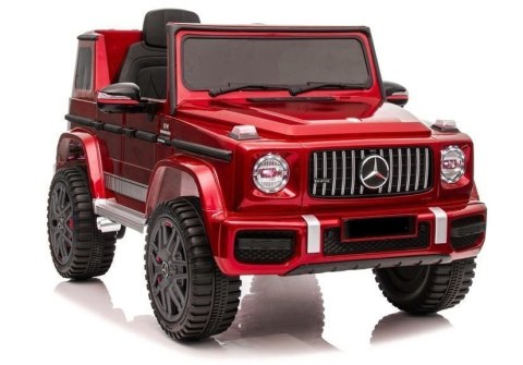 Auto na Akumulator Mercedes G63 Czerwony Lakierowany Auto na Akumulator Mercedes G63 Czerwony Lakierowany