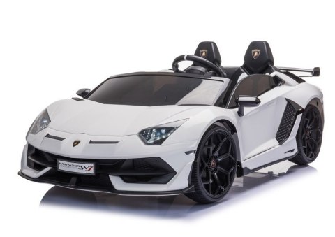 Auto na akumulator Lamborghini Aventador SX2028 Biały Auto na akumulator Lamborghini Aventador SX2028 Biały