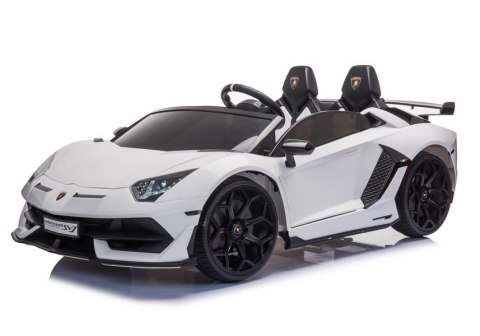 Auto na akumulator Lamborghini Aventador SX2028 Biały Auto na akumulator Lamborghini Aventador SX2028 Biały