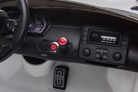 Auto na akumulator Lamborghini Aventador SX2028 Biały Auto na akumulator Lamborghini Aventador SX2028 Biały