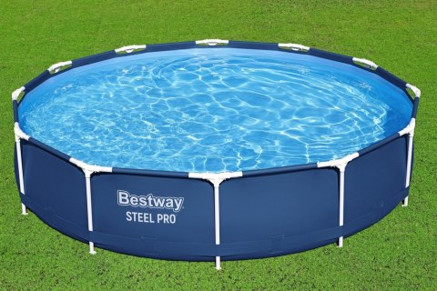 Basen ogrodowy stelażowy 366 x 76 cm zestaw Bestway 56681