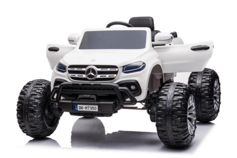 Auto Na Akumulator Mercedes DK-MT950 4x4 Biały Auto Na Akumulator Mercedes DK-MT950 4x4 Biały