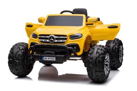 Auto Na Akumulator Mercedes DK-MT950 4x4 Złoto-Żółty Lakierowany Auto Na Akumulator Mercedes DK-MT950 4x4 Złoto-Żółty Lakierowany