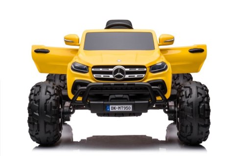 Auto Na Akumulator Mercedes DK-MT950 4x4 Złoto-Żółty Lakierowany Auto Na Akumulator Mercedes DK-MT950 4x4 Złoto-Żółty Lakierowany