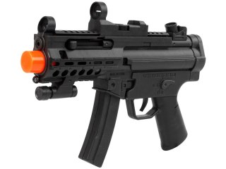 Pistolet Karabin Wojskowy Dla Dzieci Wibracje Dźwięki Czarny