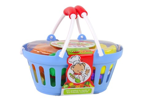 Zestaw Artykułów Spożywczych W Koszyku Owoce Warzywa