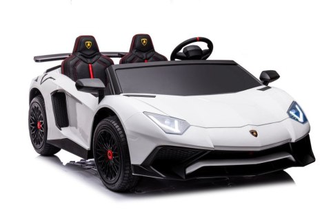Auto Na Akumulator Lamborghini XXL A8803 Białe 24V Auto Na Akumulator Lamborghini XXL A8803 Białe 24V