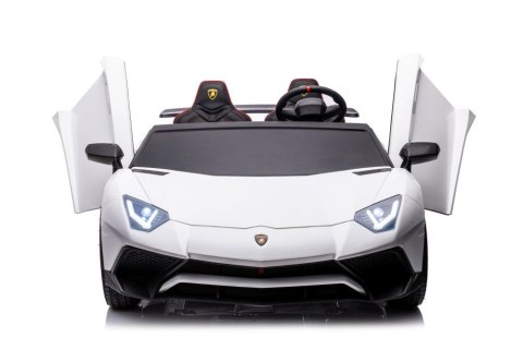 Auto Na Akumulator Lamborghini XXL A8803 Białe 24V Auto Na Akumulator Lamborghini XXL A8803 Białe 24V