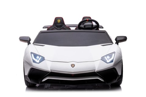 Auto Na Akumulator Lamborghini XXL A8803 Białe 24V Auto Na Akumulator Lamborghini XXL A8803 Białe 24V