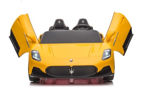 Auto Na Akumulator Maserati MC20 Żółte Auto Na Akumulator Maserati MC20 Żółte