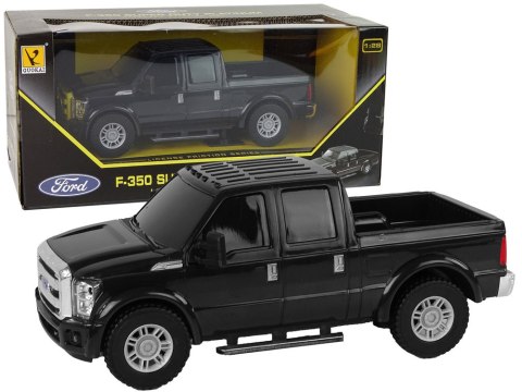 Samochód Ford F-350 Pick Up Napęd Frykcyjny 1:28 Czarne