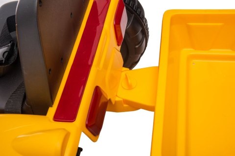 Traktor Na Akumulator Z Przyczepą S617 Żółty Traktor Na Akumulator Z Przyczepą S617 Żółty