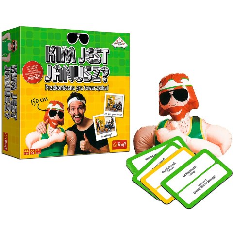 Gra towarzyska Kim jest Janusz? Trefl 02378 Gra towarzyska Kim jest Janusz? Trefl 02378