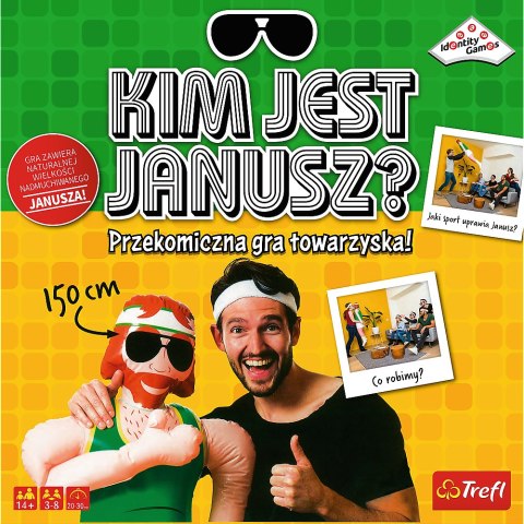 Gra towarzyska Kim jest Janusz? Trefl 02378 Gra towarzyska Kim jest Janusz? Trefl 02378