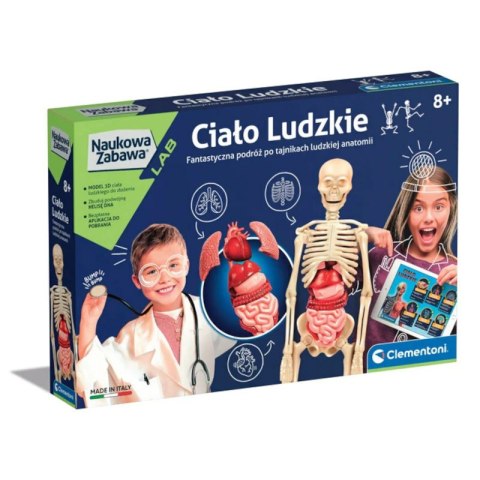 Naukowa Zabawa Ciało Ludzkie Język Polski Clementoni 60249 Naukowa Zabawa Ciało Ludzkie Język Polski Clementoni 60249
