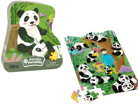 Puzzle Panda Las Bambusowy 48 Elementów Puzzle Panda Las Bambusowy 48 Elementów