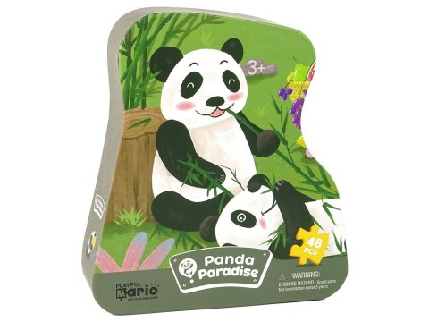 Puzzle Panda Las Bambusowy 48 Elementów Puzzle Panda Las Bambusowy 48 Elementów