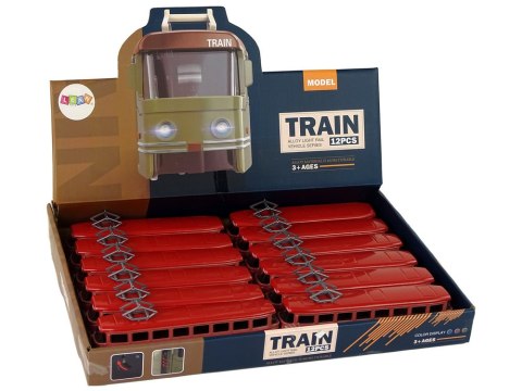 Pociąg Napęd Frykcyjny Dźwięki Metalowy Czerwony Pociąg Napęd Frykcyjny Dźwięki Metalowy Czerwony