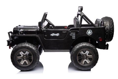 Auto Na Akumulator JH-102 Czarne 4x4 Auto Na Akumulator JH-102 Czarne 4x4
