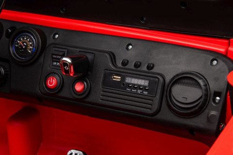 Auto Na Akumulator JH-102 Czerwone 4x4 Auto Na Akumulator JH-102 Czerwone 4x4