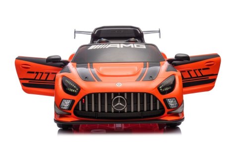 Auto Na Akumulator Mercedes AMG GT3 Pomarańczowy Auto Na Akumulator Mercedes AMG GT3 Pomarańczowy