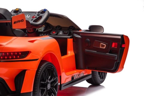 Auto Na Akumulator Mercedes AMG GT3 Pomarańczowy Auto Na Akumulator Mercedes AMG GT3 Pomarańczowy