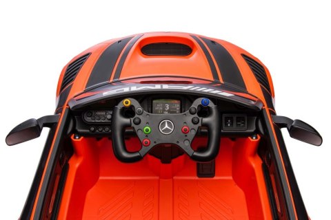 Auto Na Akumulator Mercedes AMG GT3 Pomarańczowy Auto Na Akumulator Mercedes AMG GT3 Pomarańczowy