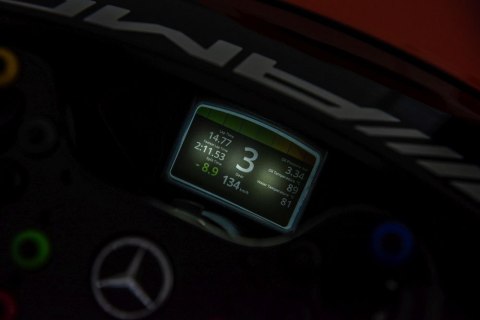 Auto Na Akumulator Mercedes AMG GT3 Pomarańczowy Auto Na Akumulator Mercedes AMG GT3 Pomarańczowy