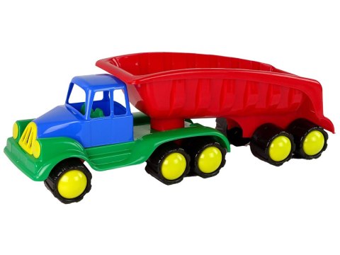 Duży Samochód z Naczepą 45cm Czerwony Duży Samochód z Naczepą 45cm Czerwony