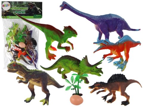 Zestaw Figurek 6 Dinozaurów Akcesoria Zestaw Figurek 6 Dinozaurów Akcesoria