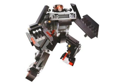 Klocki Konstrukcyjne Pojazd Auto Transformacja Robot 2W1