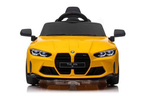 Auto Na Akumulator Bmw M4 Zółte Auto Na Akumulator Bmw M4 Zółte