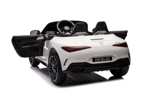 Auto Na Akumulator Mercedes AMG SL63 Biały Auto Na Akumulator Mercedes AMG SL63 Biały