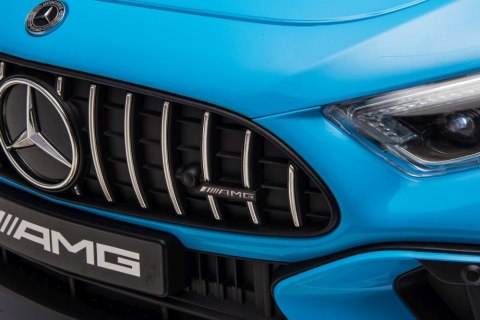 Auto Na Akumulator Mercedes AMG SL63 Niebieskie Lakierowane Auto Na Akumulator Mercedes AMG SL63 Niebieskie Lakierowane