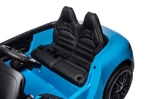 Auto Na Akumulator Mercedes AMG SL63 Niebieskie Lakierowane Auto Na Akumulator Mercedes AMG SL63 Niebieskie Lakierowane