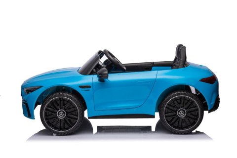 Auto Na Akumulator Mercedes AMG SL63 Niebieskie Lakierowane Auto Na Akumulator Mercedes AMG SL63 Niebieskie Lakierowane