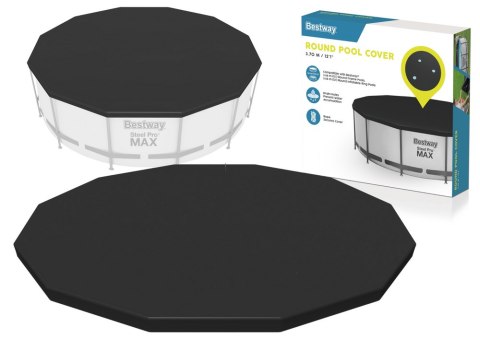 Pokrywa Do Basenu Stelażowego 366 cm Bestway 58037 Pokrywa Do Basenu Stelażowego 366 cm Bestway 58037