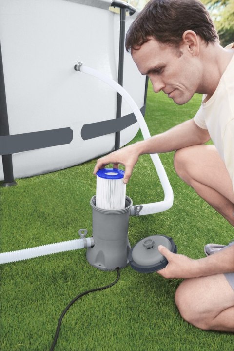 Pompa Filtrująca Do basenu 2006l/h Bestway 58383 Pompa Filtrująca Do basenu 2006l/h Bestway 58383