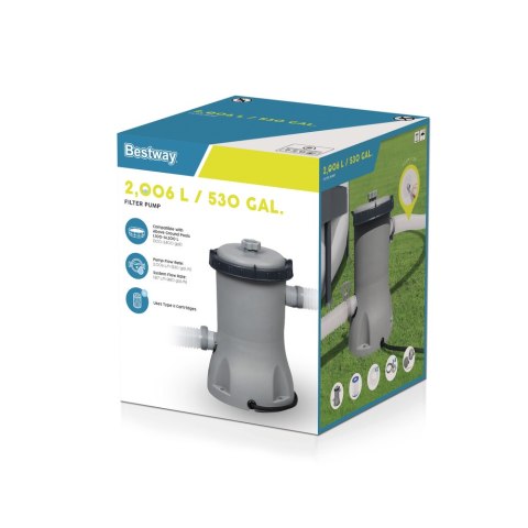 Pompa Filtrująca Do basenu 2006l/h Bestway 58383 Pompa Filtrująca Do basenu 2006l/h Bestway 58383