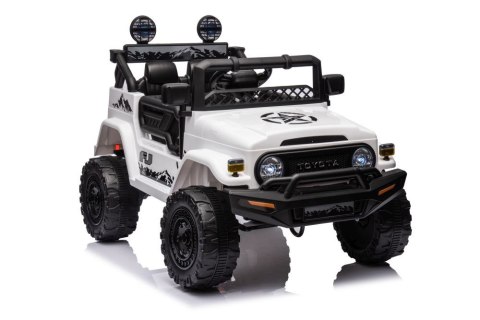 Auto Na Akumulator Toyota FJ Biała 4x4 Auto Na Akumulator Toyota FJ Biała 4x4