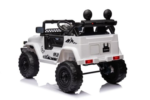 Auto Na Akumulator Toyota FJ Biała 4x4 Auto Na Akumulator Toyota FJ Biała 4x4