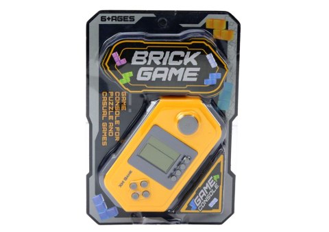 Gra Konsola Elektroniczna Tetris Brick Game Szaro - Żółta Gra Konsola Elektroniczna Tetris Brick Game Szaro - Żółta